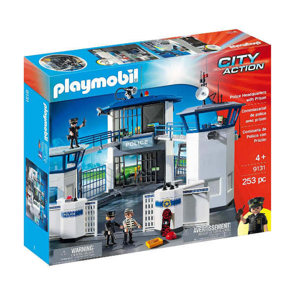 COMMISSARIAT DE POLICE AVEC PRISON - PLAYMOBIL 6919