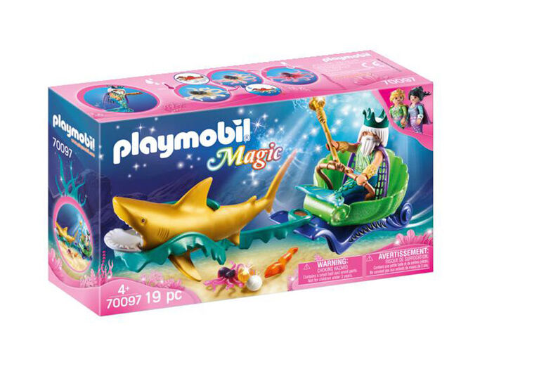 Magic King Of The Sea With Shark Carriage 70097